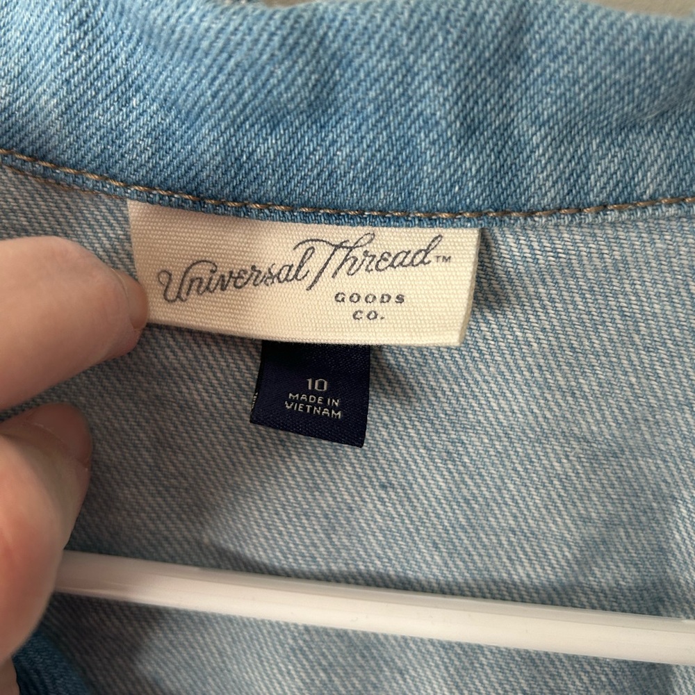 Universal Thread Light Blue Denim dress - Picture 3 of 4